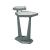 Ad Modern Synergy Plane Marble/Metal Accent Table