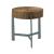 Ad Modern Synergy Round Wood/Metal Framing Lamp Table
