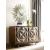 Ad Modern Synergy Wood Morphe Console w/4 Doors