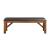 Apollo Leatherette/Wood Bench