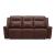 Avery Leather Power Reclining Living Room Set | Cognac