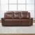 Avery Leather Power Reclining Living Room Set | Cognac