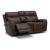 Blair Leather Power Reclining Loveseat w/Console & USB Chargers