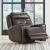 Carrington Leather Power Recliner w/USB Chargers