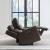Carrington Leather Power Reclining Loveseat with Console & USB Chargers