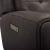 Carrington Leather Power Reclining Sofa with USB Chargers