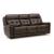 Carrington Leather Power Reclining Sofa with USB Chargers