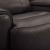 Carrington Leather Power Reclining Sofa with USB Chargers