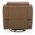 Carrington Leather Power Reclining Living Room Set - York Sand