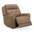 Carrington Leather Power Reclining Living Room Set - York Sand