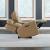 Carrington Leather Power Reclining Living Room Set - York Sand