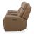 Carrington Leather Power Reclining Loveseat with Console & USB
