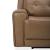 Carrington Leather Power Reclining Living Room Set - York Sand