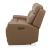Carrington Leather Power Reclining Living Room Set - York Sand