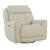 Carrington Leather Power Reclining Living Room Set - Baja Stone