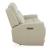 Carrington Leather Power Reclining Living Room Set - Baja Stone