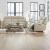 Carrington Leather Power Reclining Loveseat w/Console & USB Chargers