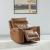 Cooper Leather Zero Gravity Living Room Set | Camel Tan