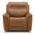 Cooper Leather Swivel Power Recliner w/USB Chargers