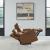 Cooper Leather Zero Gravity Living Room Set | Camel Tan