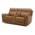Cooper Leather Zero Gravity Living Room Set | Camel Tan