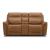 Cooper Leather Zero Gravity Living Room Set | Camel Tan