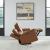 Cooper Leather Zero Gravity Living Room Set | Camel Tan