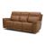 Cooper Leather Zero Gravity Living Room Set | Camel Tan