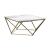 Meryl Faux Marble Top Square Coffee Table