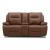 Cameron Leather Power Reclining Living Room Set | Charcoal
