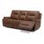 Cameron Leather Power Reclining Living Room Set | Charcoal