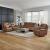 Cameron Leather Power Reclining Living Room Set | Charcoal