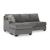 Riverfield Fabric U-Shaped 2-Piece Sectional Sofa w/Chaise