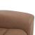 Bennett Leather Swivel Power Recliner w/USB Chargers