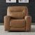 Bennett Leather Swivel Power Recliner w/USB Chargers
