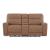 Bennett Leather Power Reclining Loveseat w/Console & USB Chargers