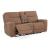 Bennett Leather Power Reclining Loveseat w/Console & USB Chargers