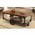 Shepherd Wood Coffee Table with Metal Casters