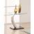 Pruitt Glass Top Square End Table