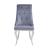 Dekel Glass/Steel Dining Room Set