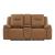 Callihan Leather Power Reclining Living Room Set | Charcoal