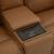Callihan Leather Power Reclining Living Room Set | Charcoal