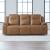 Callihan Leather Power Reclining Living Room Set | Charcoal