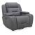Chapman Leather Power Reclining Set | Alpine Blue Gray