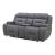 Chapman Leather Power Reclining Set | Alpine Blue Gray