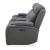 Chapman Leather Power Reclining Loveseat with Console | USB