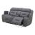 Chapman Leather Power Reclining Loveseat with Console | USB