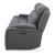 Chapman Leather Power Reclining Set | Alpine Blue Gray