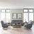 Chapman Leather Power Reclining Loveseat with Console | USB