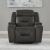 Chapman Power Reclining Leather Set | Alpine Gray or Coal